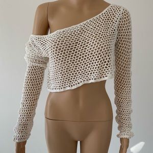 Crochet Beach Cover-Up Top